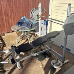 Weight bench (only)
