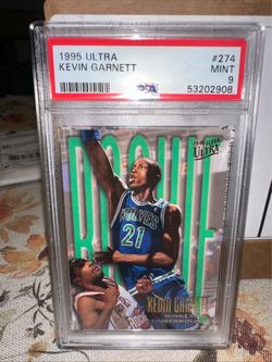 1995 Fleer Ultra Kevin Garnett Rookie RC #274 PSA 9 Mint HOF Timberwolves