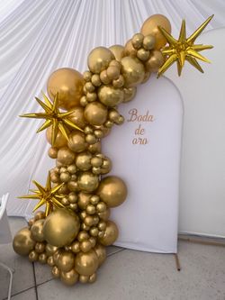 Balloon backdrop