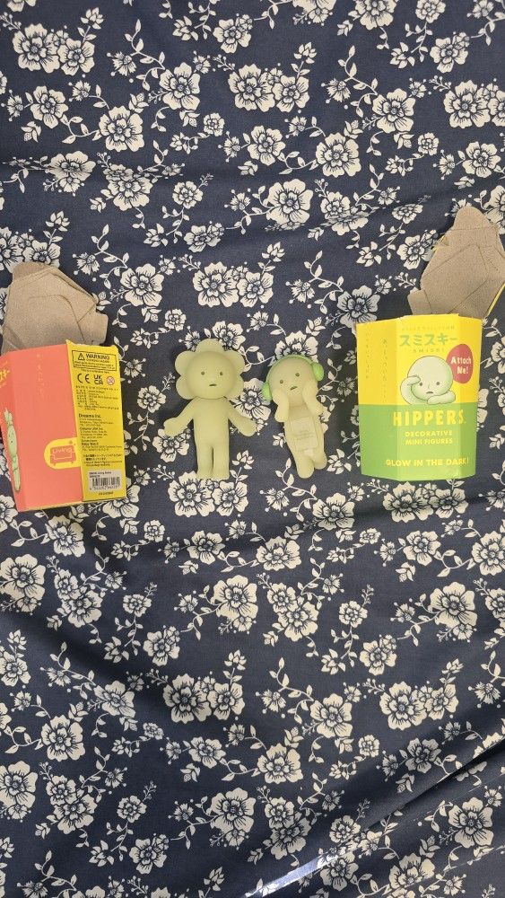 Secret Living Series Smiski And Secret Hipper Series Smiski With Box And Packaging