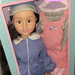 Doll With Dress Up Clothes