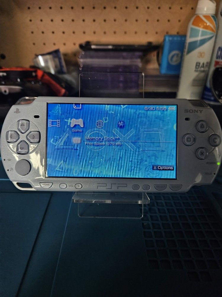 Modded Light Blue PSP 2000