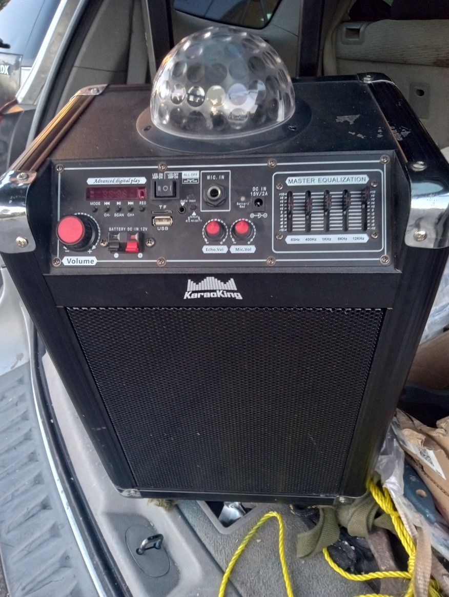Box Bluetooth Karaoke