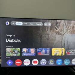 55” Hisense 4K Smart Google TV – Excellent Condition