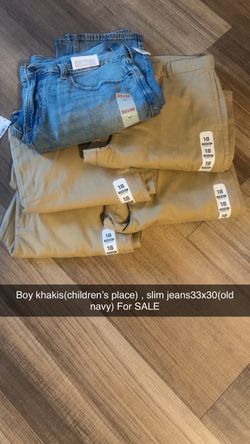 Kids Khakis & Slim Jeans Bundle