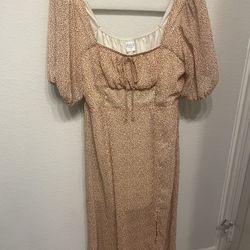 Sienna Sky Women’s Leopard Style Dress, Medium