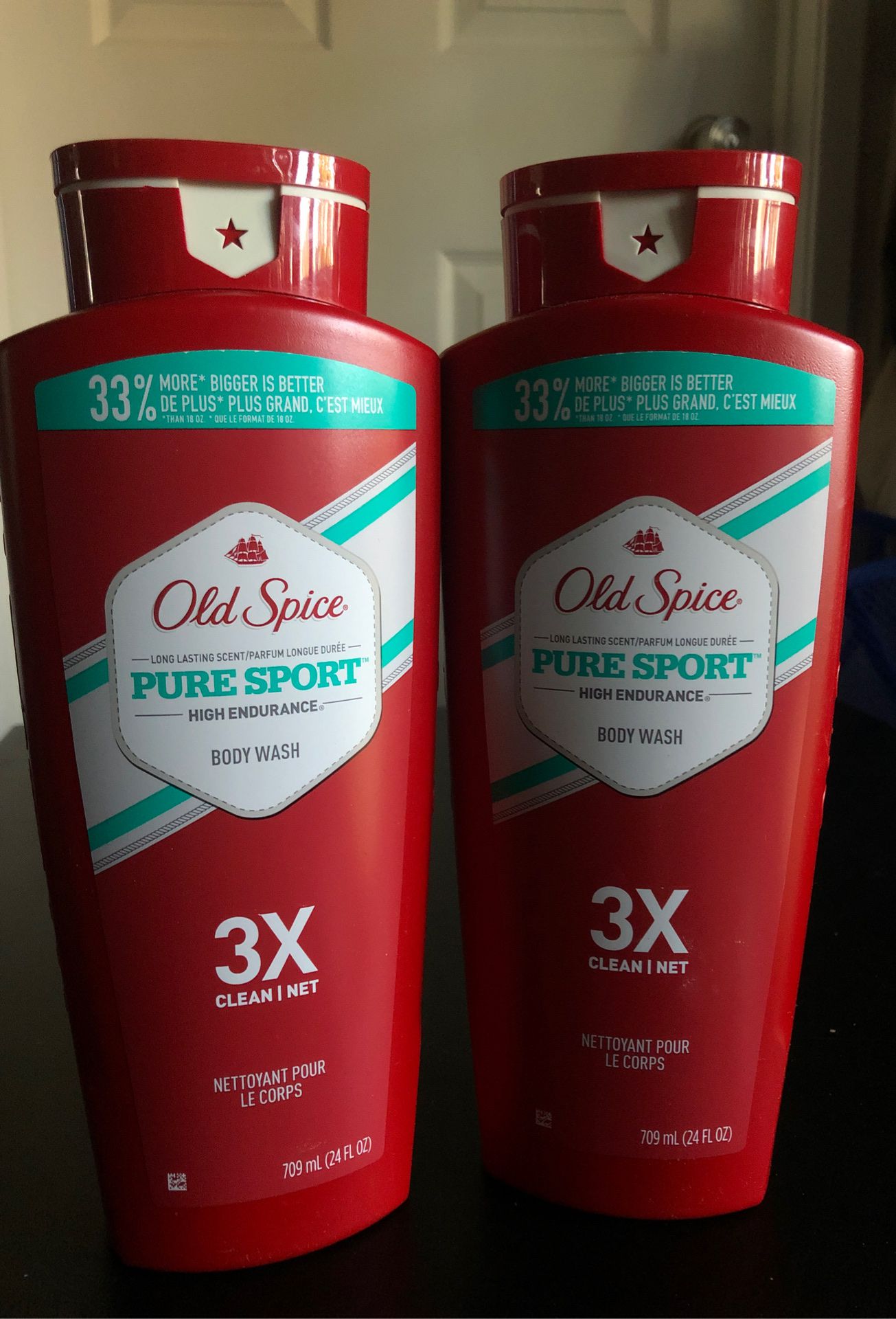 Brand new old spice pure sport body wash (24 fl. Oz. )