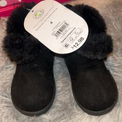 Black Toddle Boots 