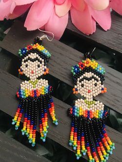 Frida Earrings Joyeria Artesanal Mexicana, Jewelry