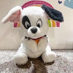 DISNEY 101 DALMATIONS BAY PATCHES 9 INCH SUPER SOFT PLUSH