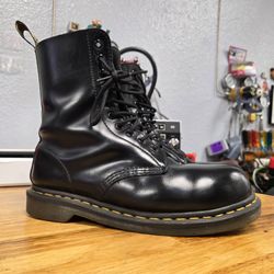 Dr.Martens 1919 10 hole steel toes boots