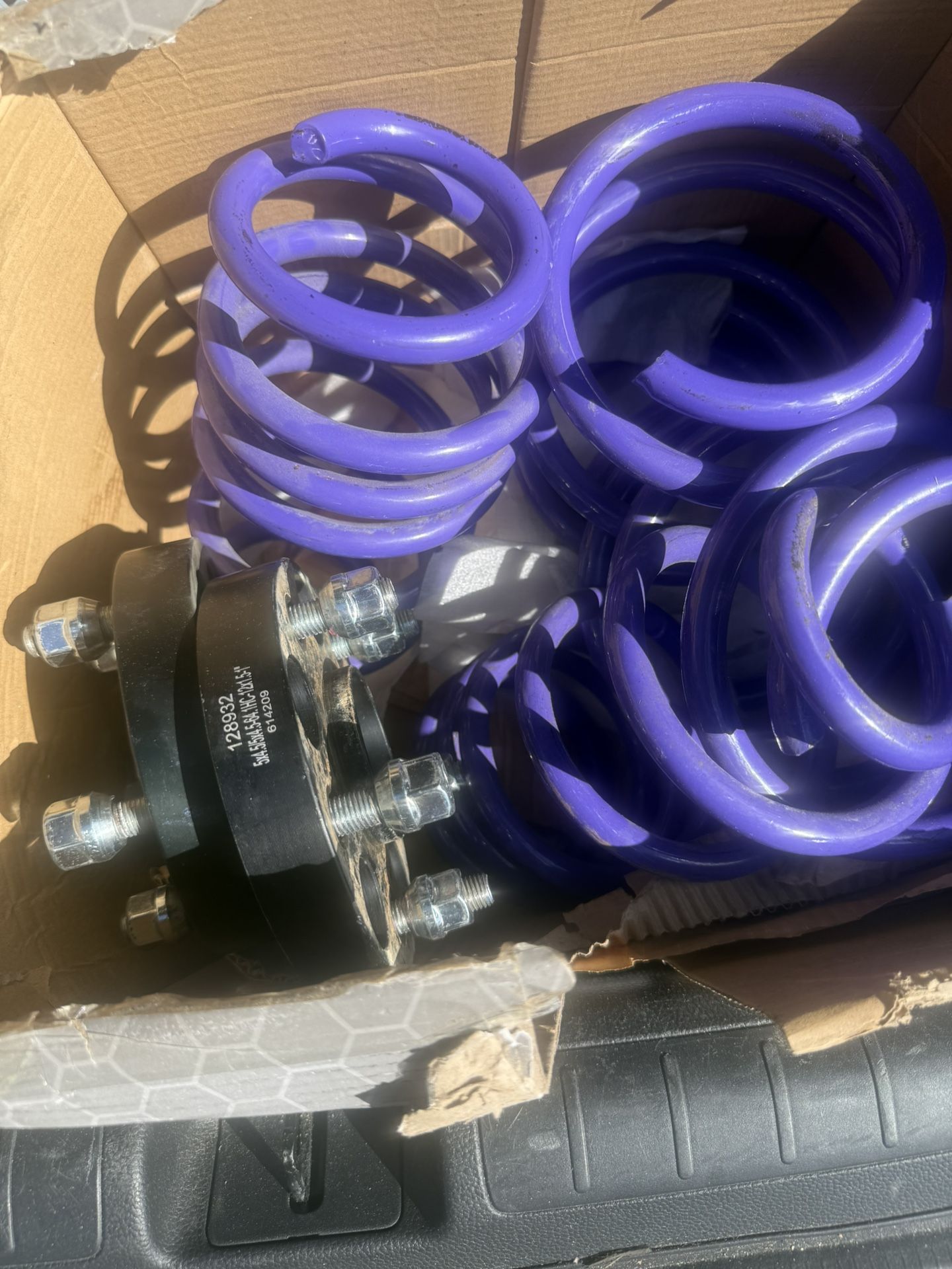 Spacers And Springs For Honda Accord 18-21.