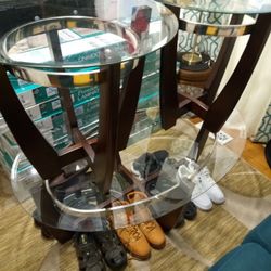 Glass Table Set