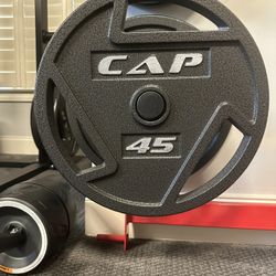 Cap Olympic Weight plates