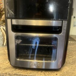  SHAQ 12 qt 1700W 7-in-1 Stainless Steel Digital Air Fryer Oven Pro
