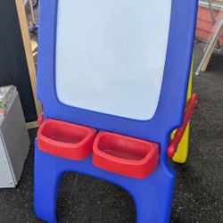 Crayola Kids Toddler Art Easel Whiteboard Blackboard Folding
