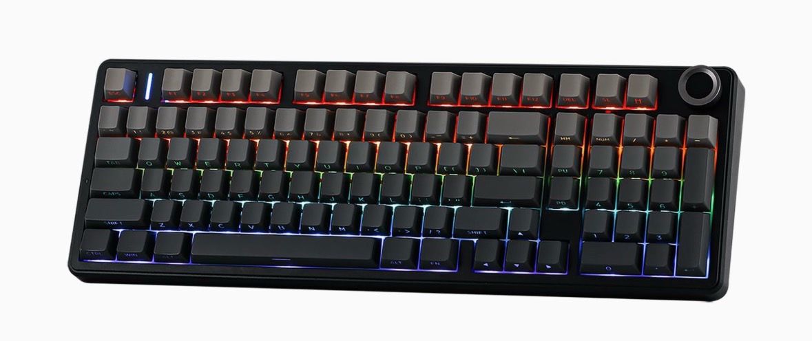 99 Gray gradient PBT cherry profile keycaps