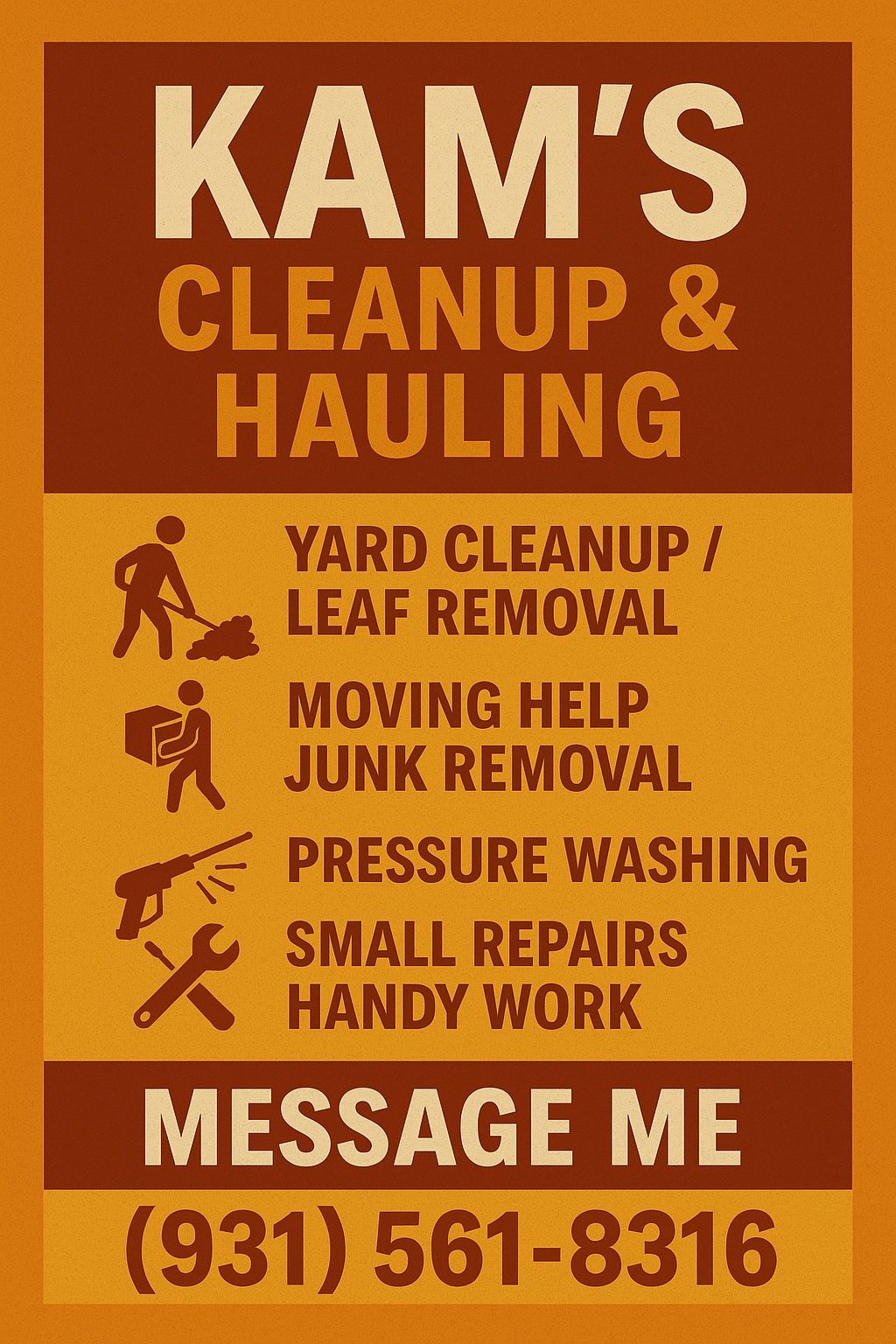 Anything You Need - Your Prices - Shoot A Text - Or Call