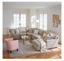 SECTIONAL 5- PIECE RADLEY MACY'S GOOD CONDITION