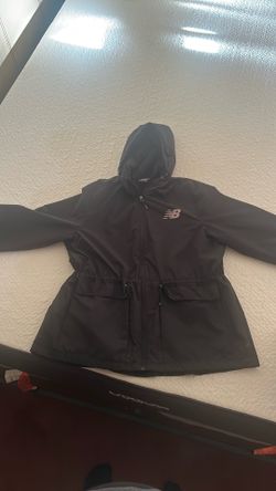 Black new balance wind breaker