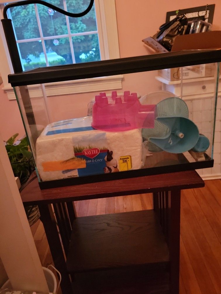 Hamster home.