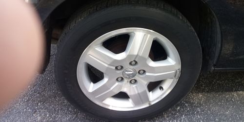 Rims and tires from dodge caliber