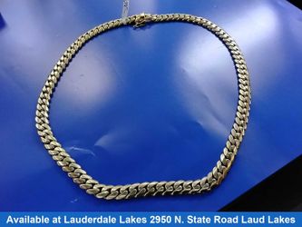 Cuban Link Chain - Yellow Gold 10k (.417) 147.8 grams 22 inch