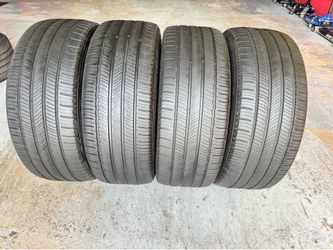Set of four 235/45/18 Michelin Primacy MXM4 with 60% Left Great Set of Tesla Model 3