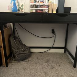 'Alex' Ikea Desk in Black 