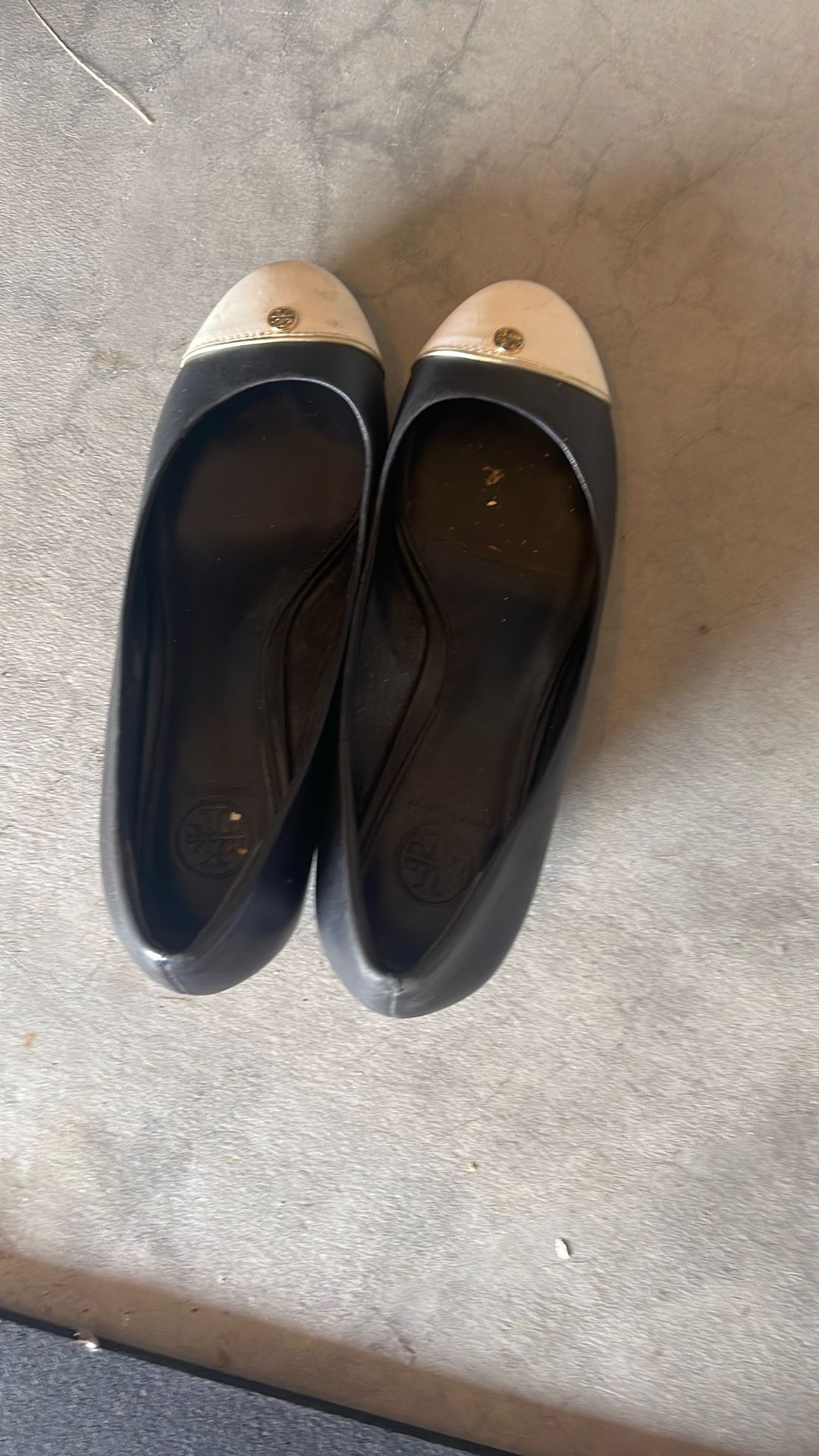 Tory Burch Wedge Black Size 7