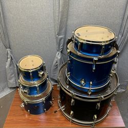 5pc Ludwig Drum Set + Bass Drum