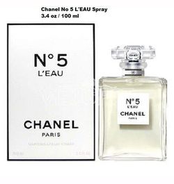 Chanel No 5 L'EAU Spray 3.4 oz