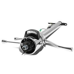55-59 Chevy GM Floor Shift Models AT 28 in. Length Stainless Steel Steering Column