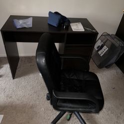 Desk And Chair 