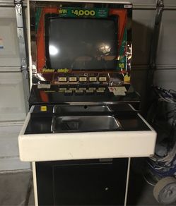 Silver dollar poker machine