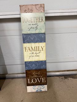 FAMILY Wall Decor