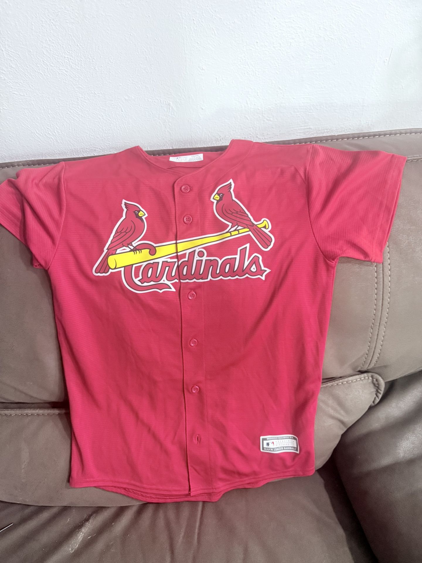 MLB Saint Louis Cardinals Jersey Youth Large 14/16