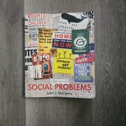 Social Problems  (Fifth Edition)