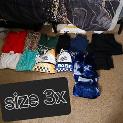 Bag Of Plus Size Clothes 3x 