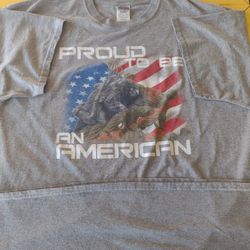 New Patriotic Themed Short Sleeve XXL