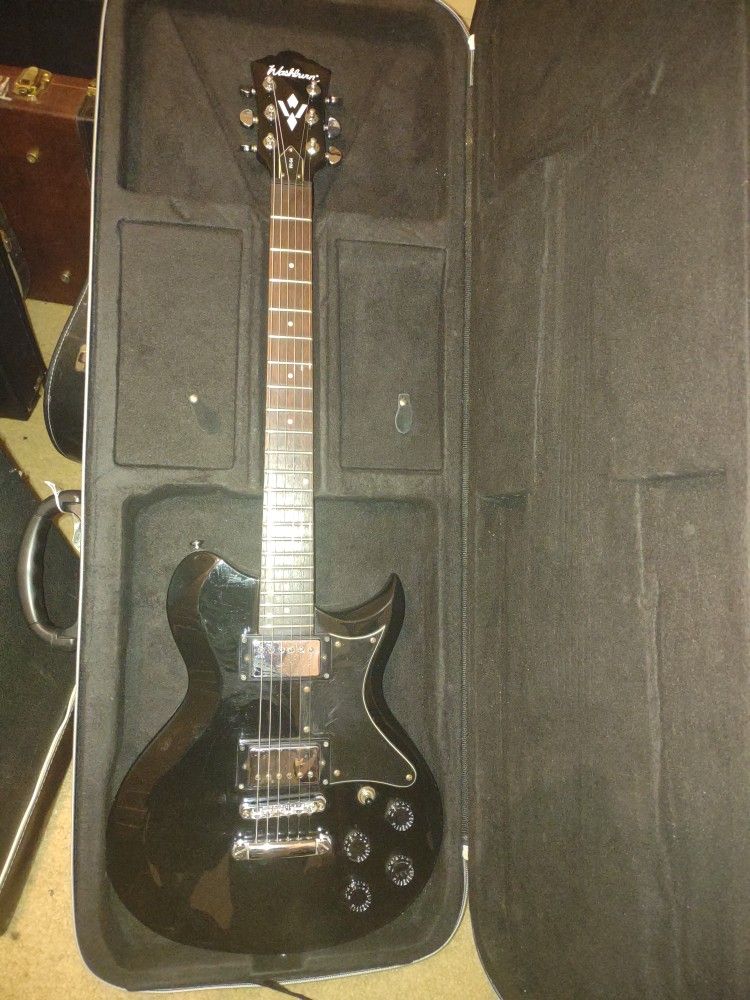 Wi-64 IDOL" Washburn Guitar(MSR670) EXC Pro Fret-level Setup & Case!