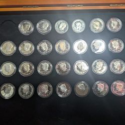 30 S Mint Kennedy Dollars Ranging From Years 71-Early 2000's