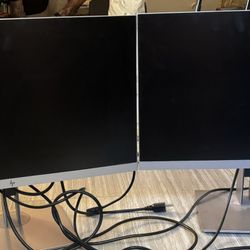 Like New 23in Dual Hp Monitors 