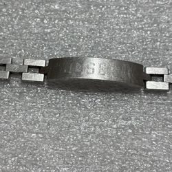 Stainless Steel Men’s Bracelet 7.5” Has José In Front And Back Says Te Amo 