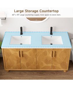 60” double sink ONLY