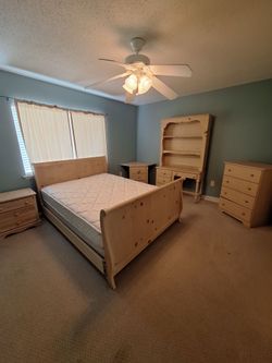 Wood Bedroom Set