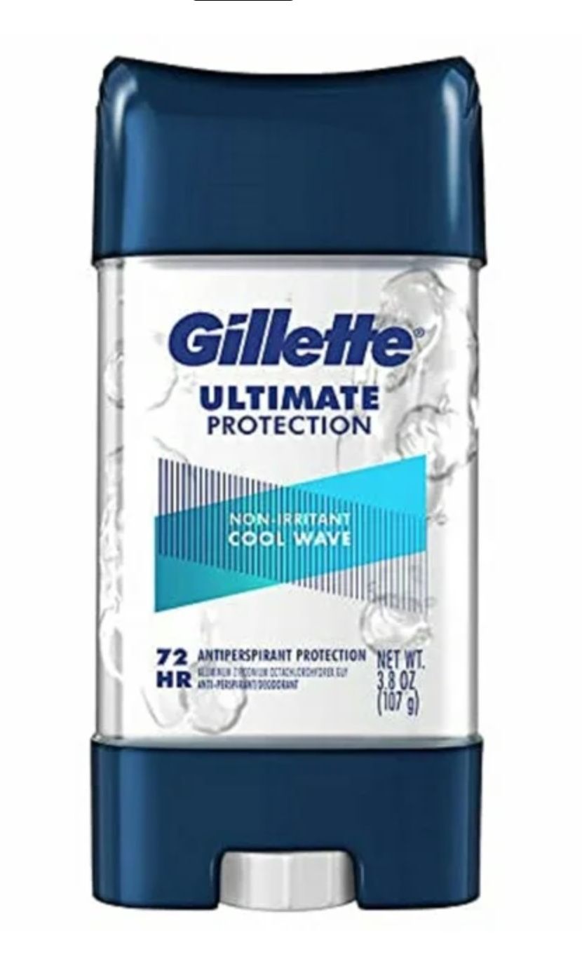 Gillette Ultimate Protection / Non Irritant / Cool Wave / Men Deodorant