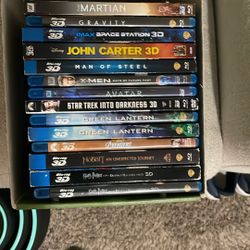 Blu-ray 3D Movie Collection