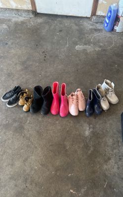 Shoes For Sale Size 13 For Girls And Size 5 And 7/8 For Little Boys