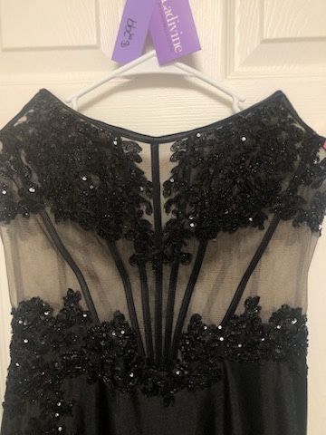Black Prom Dress-size 6